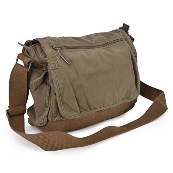 Classic Crossbody Satchel Satchel Compact Top Handle Bag Barrel Bag Bag Hobo - Picture 2 of 7